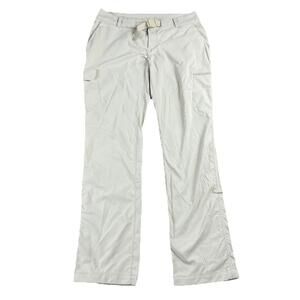 The North Face Paramount Climbing Roll Up Nylon Pants Beige Belted Women's 6